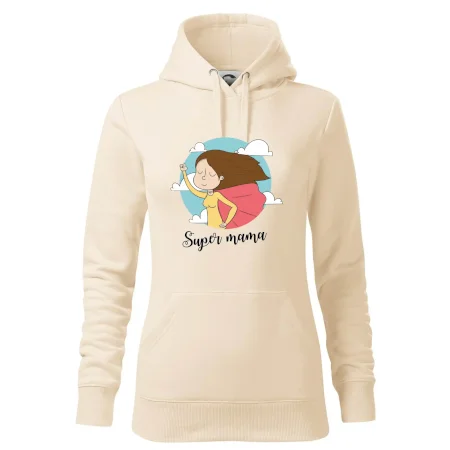Kreslený obrázok Super mama