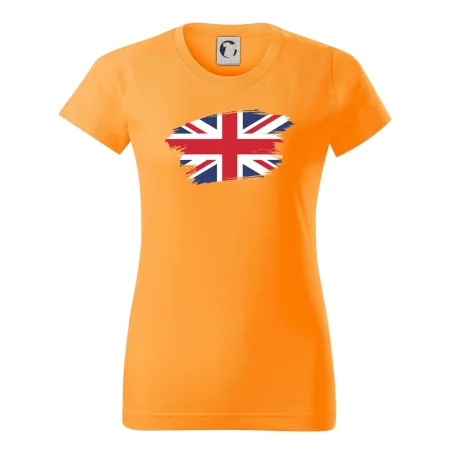 Britská vlajka roztrhaná
