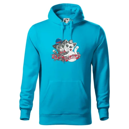 Mačky v objatí (Pecka design)