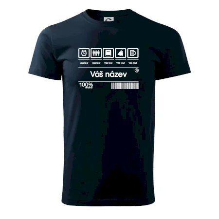 Čárový kód - Vlastní text