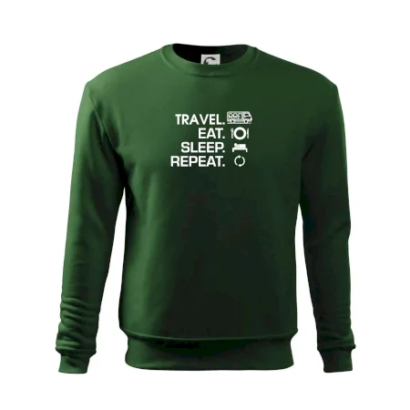 Eat sleep travel - Van