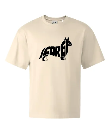 Corgi - nápis v tele