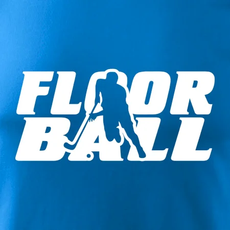 Floorball nápis rovný