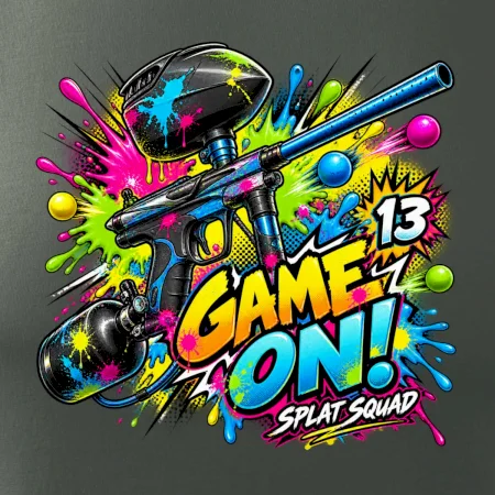 Farebná explózia – Game On paintball