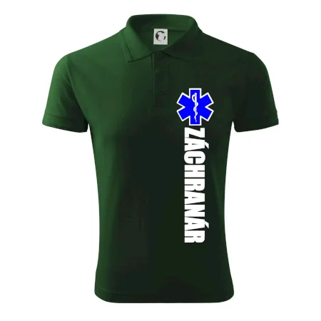 Nápis Záchranár + hviezda