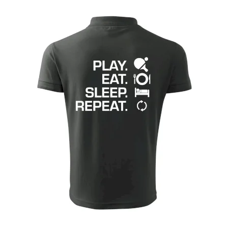 Stolný tenis - eat sleep