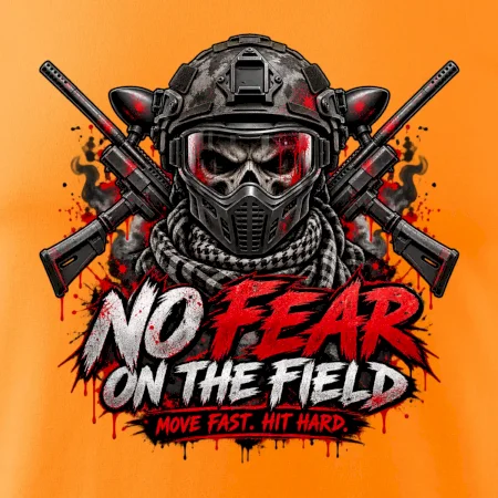 Lebka bojovníka – No Fear paintball