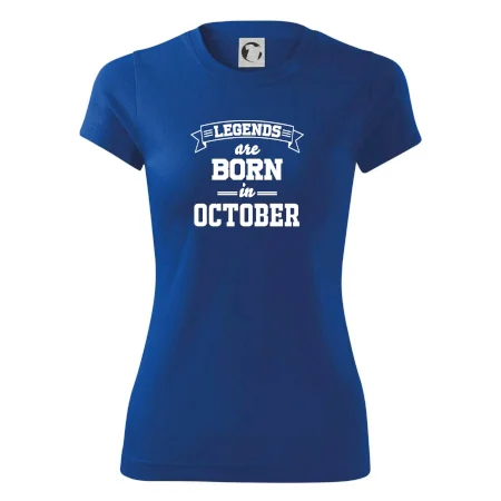 Legends are born in October