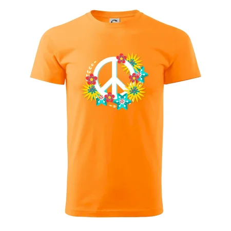Peace symbol abstraktný