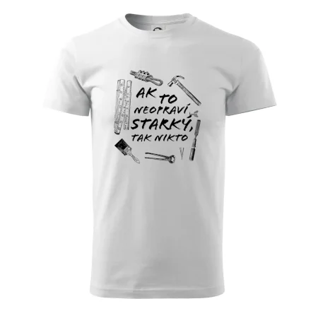 Ak to neopraví STARKÝ, tak nikto čiernobiely