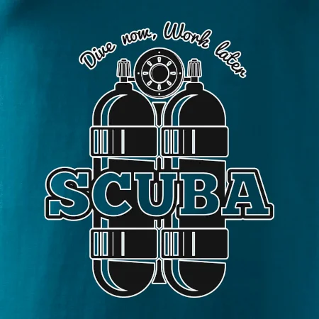 Dive now work later - Scuba