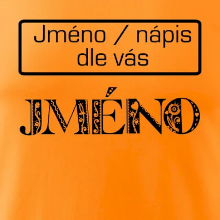 Folklór - meno - nápis