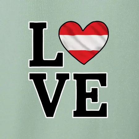 Love Rakúska vlajka