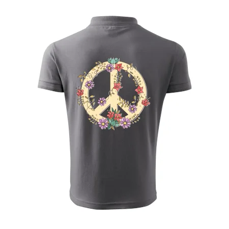 Peace symbol pieskový