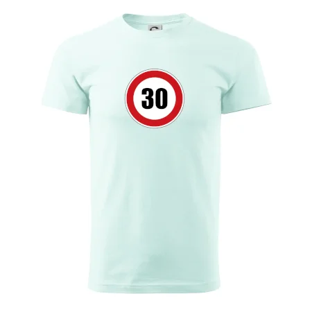 Dopravná značka - obmedzenie rýchlosti 30