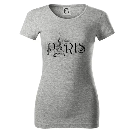 Paris nápis Eiffelovka rovný