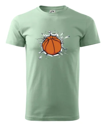 Basketbal lopta v triku