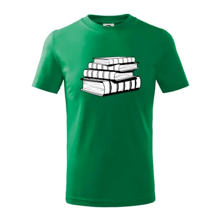 Knihy čiernobiele na sebe