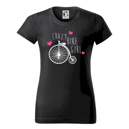 Crazy bike girl