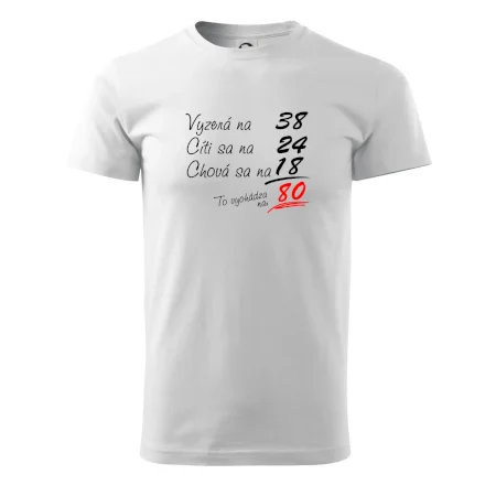 Vyzerá, cíti sa, chová sa - 80 rokov