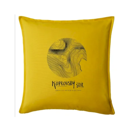 Kôprovský štít - vrstevnice v kruhu