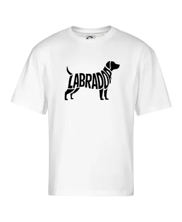 Labrador nápis v tele