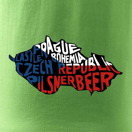 Mapy - názvy miest - Česko