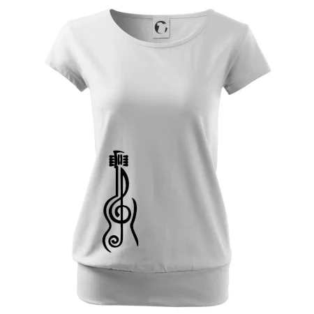 Husľový kľúč gitara