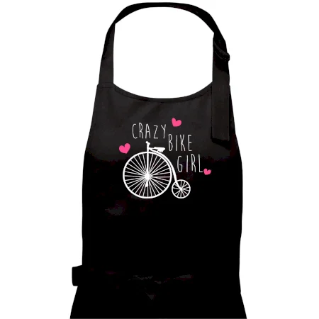 Crazy bike girl