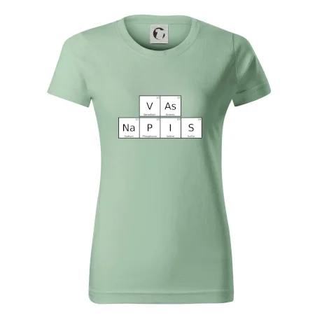 Vlastný nápis - periodická tabuľka