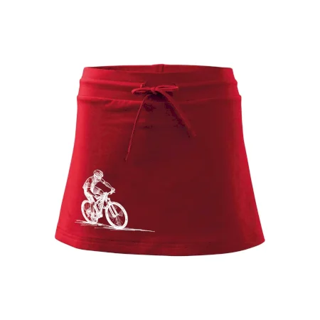 MTB kreslený cyklista