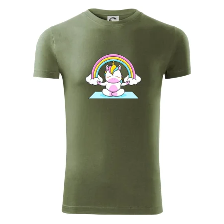 Yoga jednorožec - dúha
