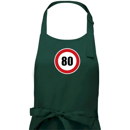 Dopravná značka - obmedzenie rýchlosti 80