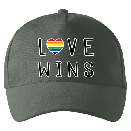 Love wins nápis