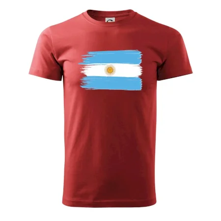 Argentína vlajka kreslená štetkou