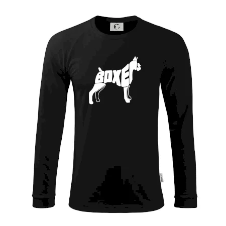Boxer nápis v tele