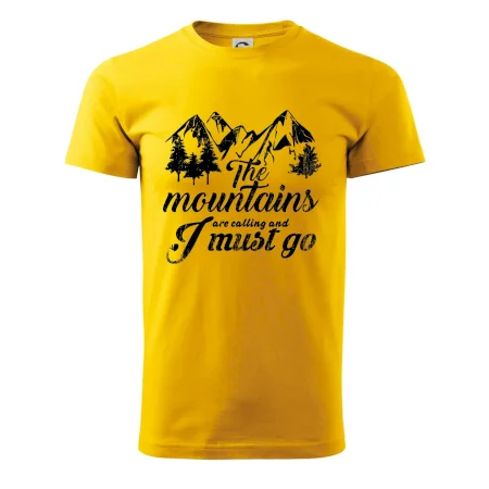 The mountains are calling and i must go