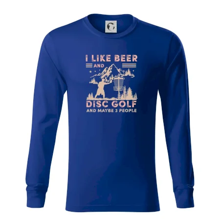 I like beer and disc golf