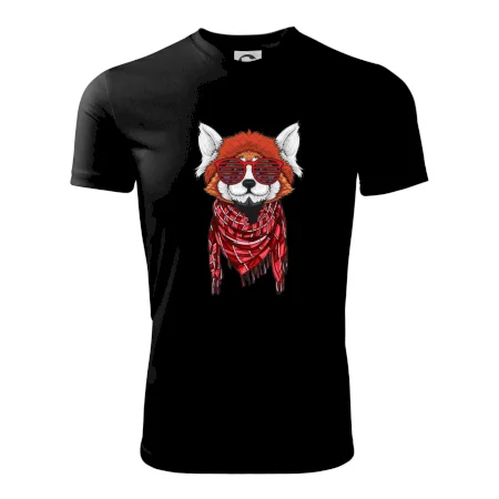 Červená panda hipster