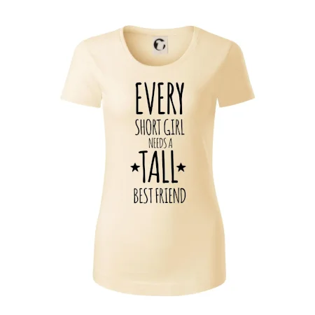 Every short girl needs a tall best friend