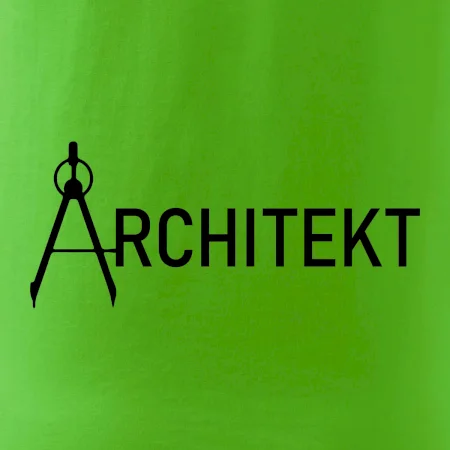 Architekt nápis