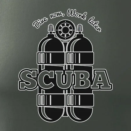 Dive now work later - Scuba