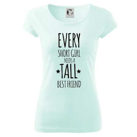 Every short girl needs a tall best friend