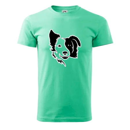 Border kólia obrys hlavy