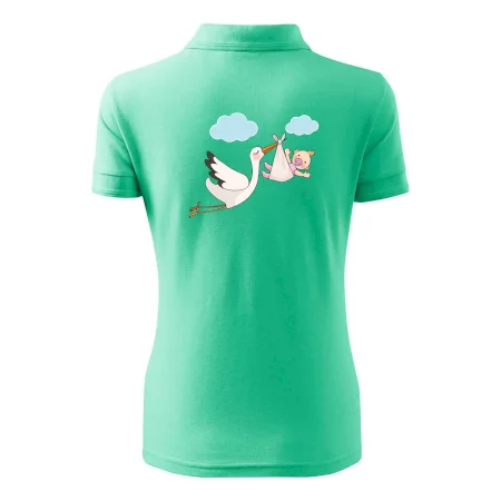 Bocian čakáme bábätko - dievča