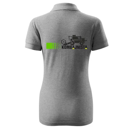 Kombajnista zelená a žltá