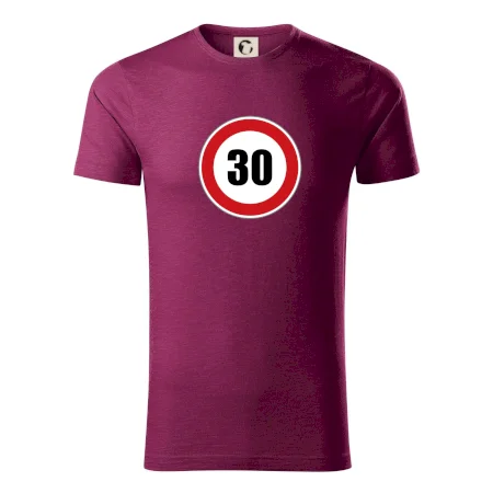Dopravná značka - obmedzenie rýchlosti 30