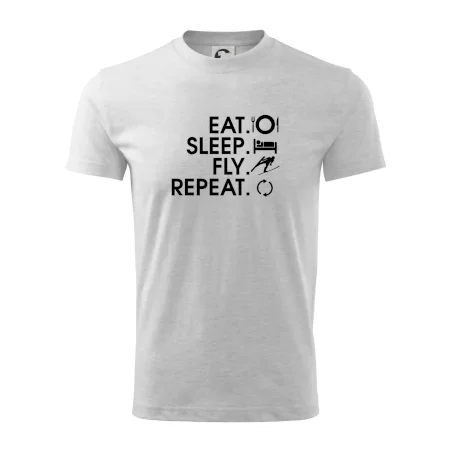 Eat sleep fly repeat - skoky na lyžiach