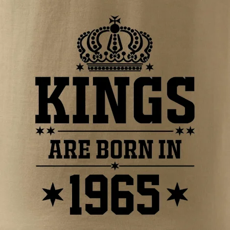 Kings are born in 1965