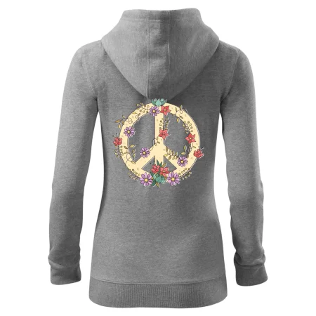 Peace symbol pieskový